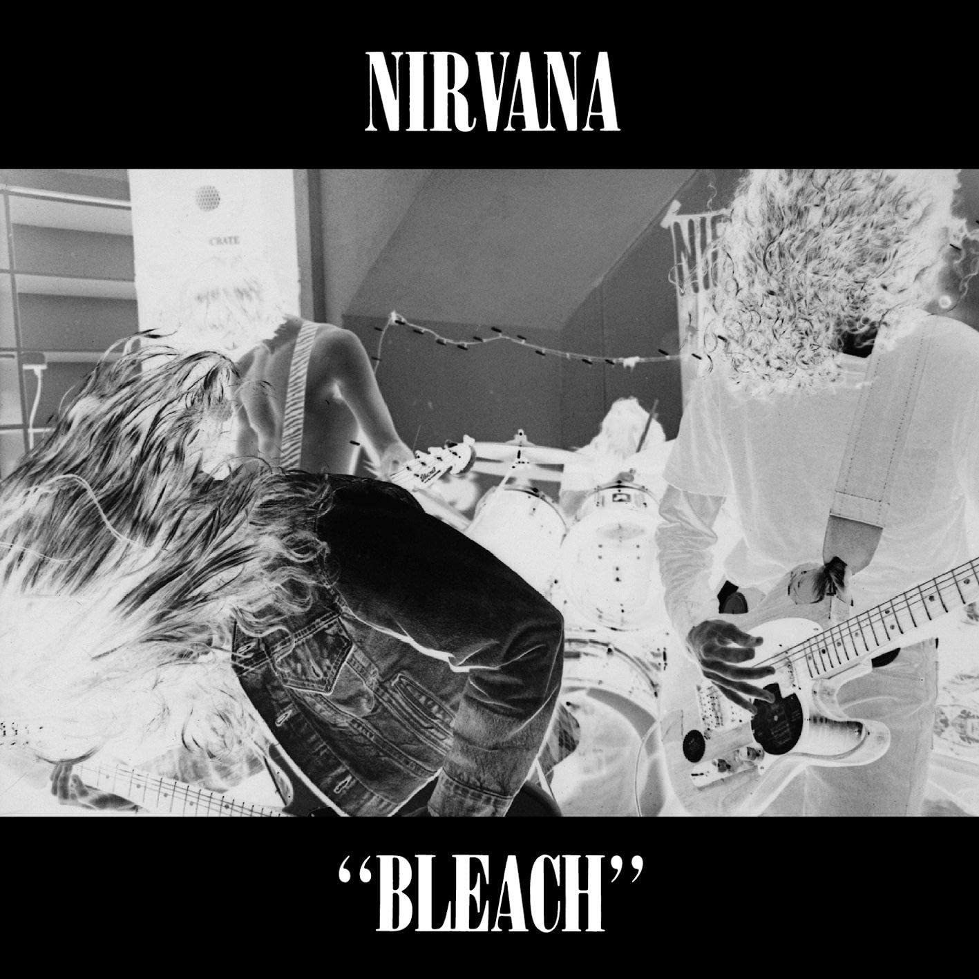 Copertina dell'album Bleach dei Nirvana